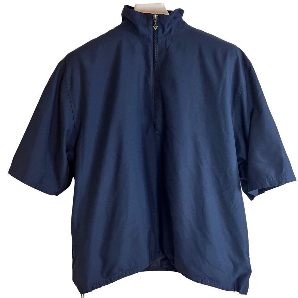 Men's Callaway‎ Golf Sport Outerwear Navy Blue Water Resistant Size Lg